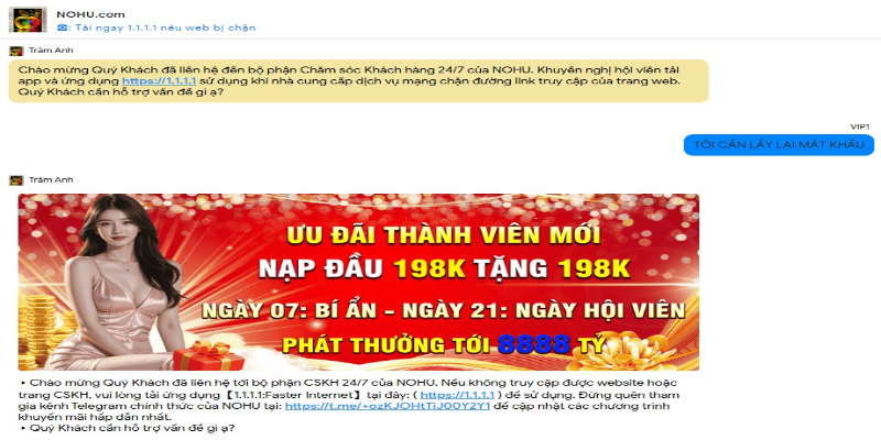 Lưu ý khi đăng nhập không thành công tại nền tảng